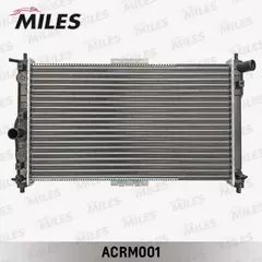 Радиатор MILES ACRM001 CHEVROLET LANOS 1.5/1.6 M/T +A/C 97- - MILES арт. ACRM001