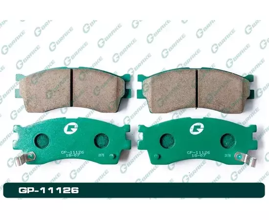 Колодки тормозные Gbrake GP11126