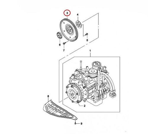 Маховик Daewoo Matiz 0,8 АКПП