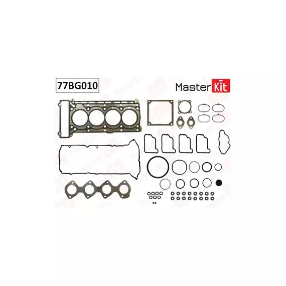 Верхний комплект прокладок ГБЦ Mercedes-Benz M271.910 W203/W204/W211/C209/Spriner 1.6/1.8 02- 77BG010