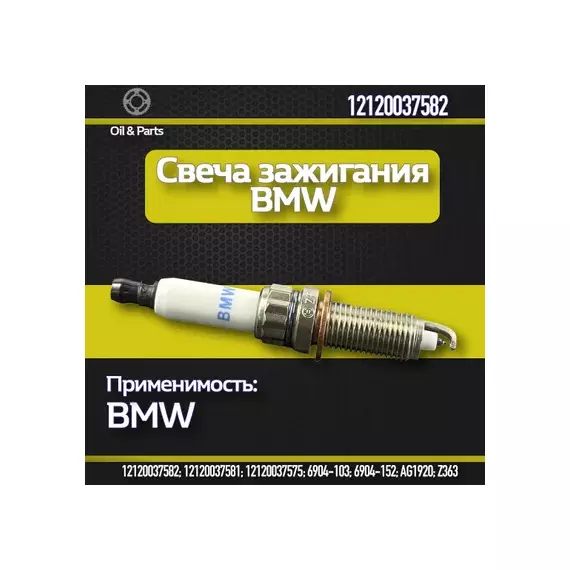 12120037582 Свеча зажигания BMW X5 E70/5 F10/ X6 E71 (N55 B30 A)*CH