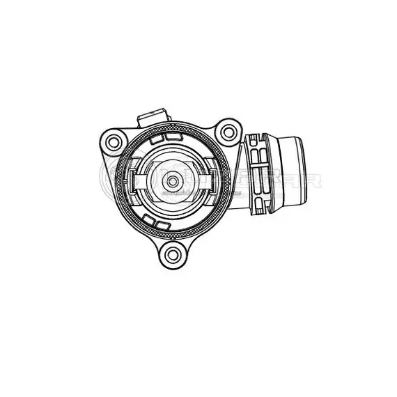 Термостат с нижней крышкой BMW 1 E81/E87 (04-)/ 3 E46 (98-)/ 3 E90 (05-)/ X3 E83 (04-)