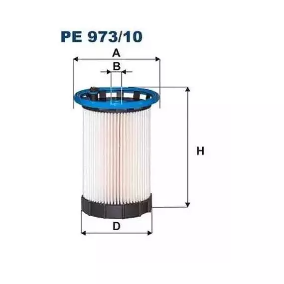 Фильтр топливный Filtron PE97310 для Audi Q3; VW CC 358, Passat, Tiguan - FILTRON арт. PE97310